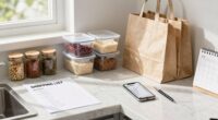 efficient weekly shopping plan