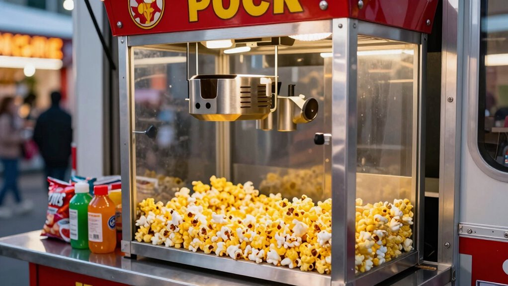 essential features for popcorn machines