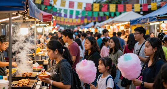 festival crowds showcase curiosity