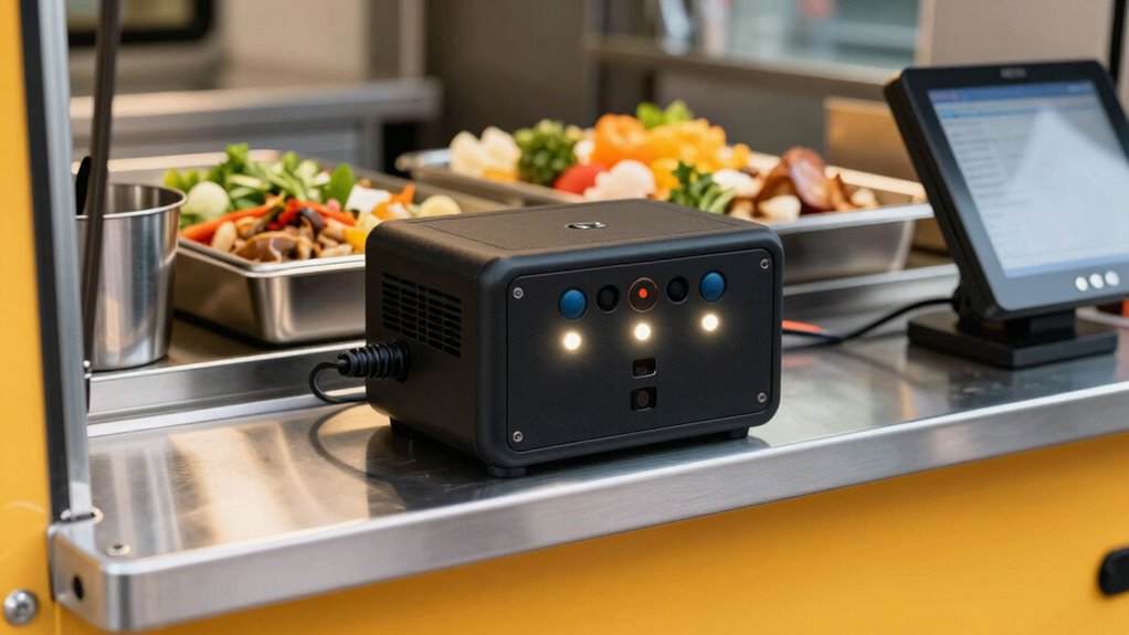 food truck battery backup