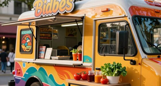 food truck branding visuals