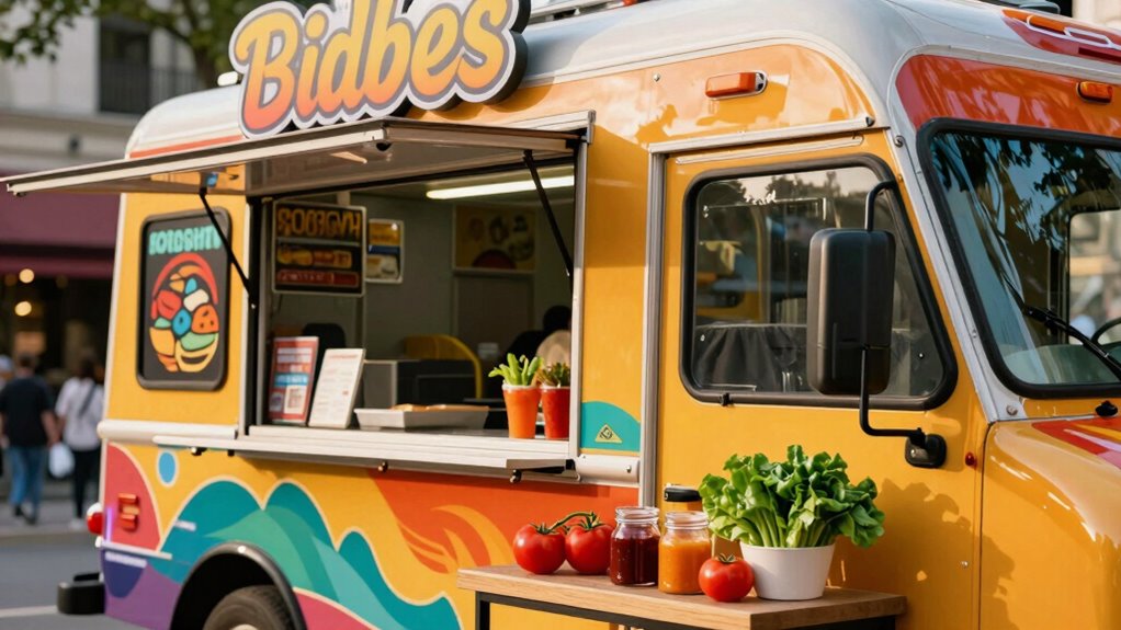 food truck branding visuals