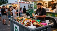 food truck composting process