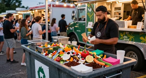 food truck composting process