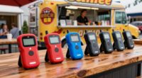 food truck customer paging