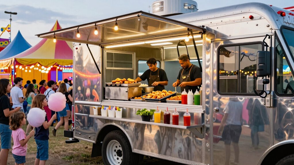 food truck fair preparations