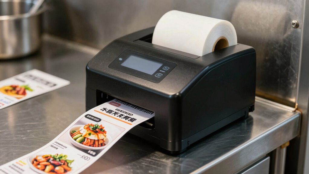 food truck label printer considerations