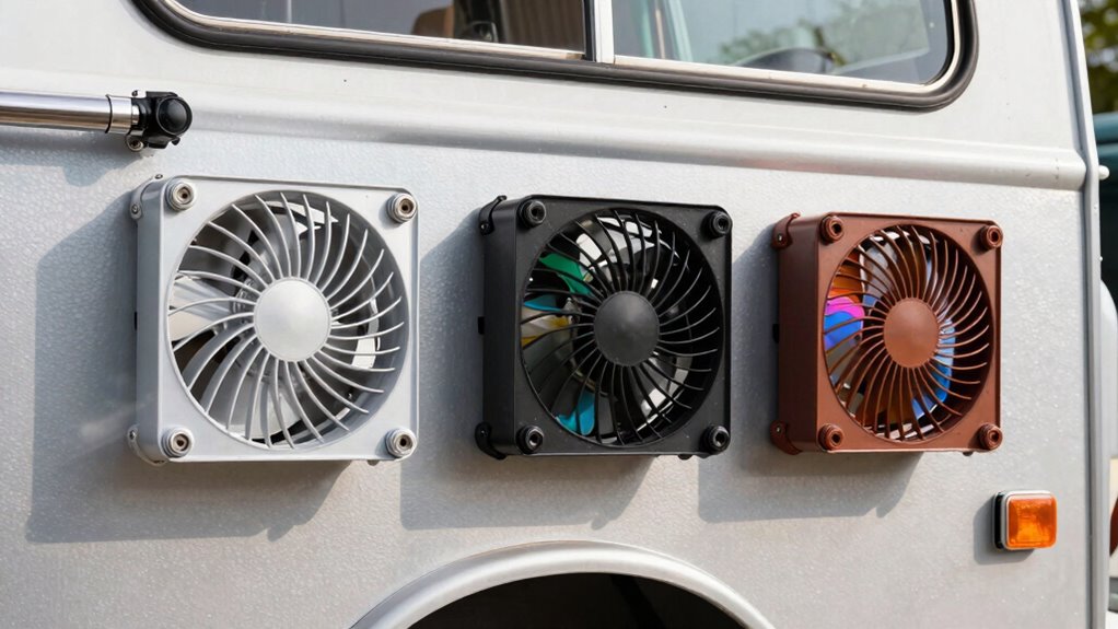 food truck misting fan comparison