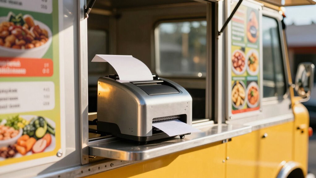 food truck receipt printer guide