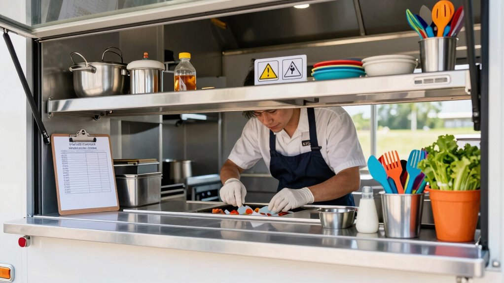 food truck safety checklist