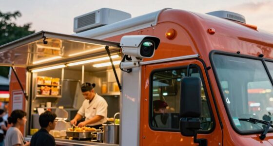 food truck security cameras