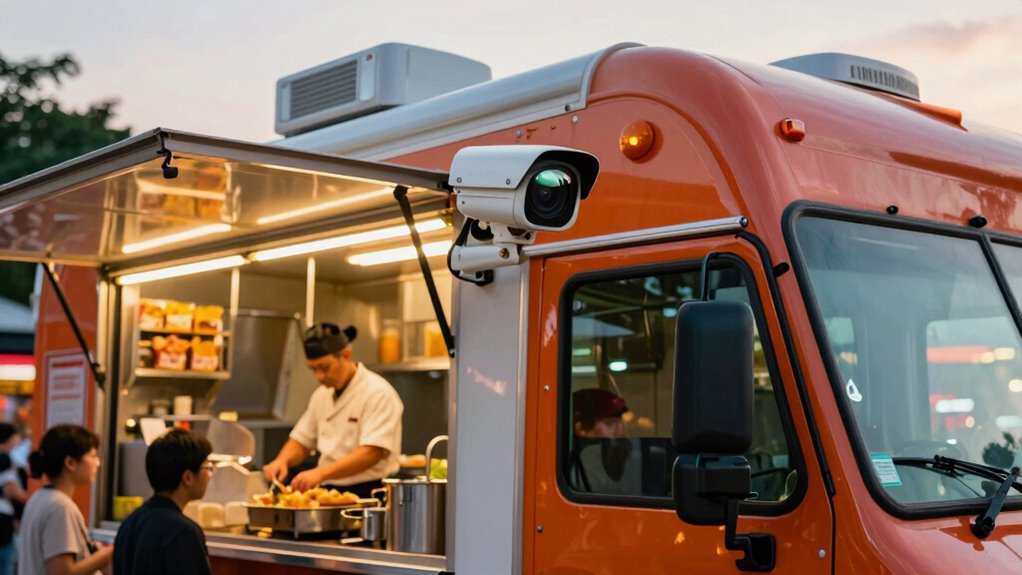 food truck security cameras
