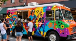 food trucks showcase local culture