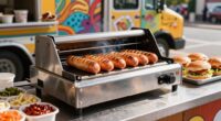 hot dog roller grill guide