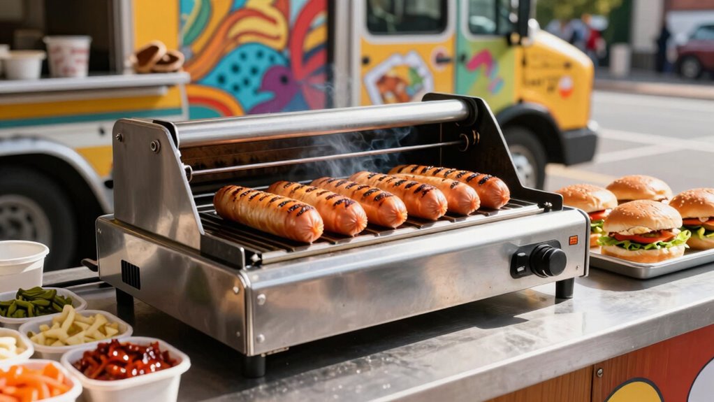 hot dog roller grill guide
