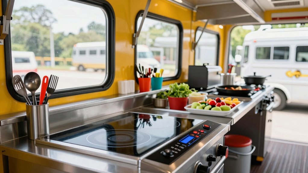 induction cooktops for food trucks