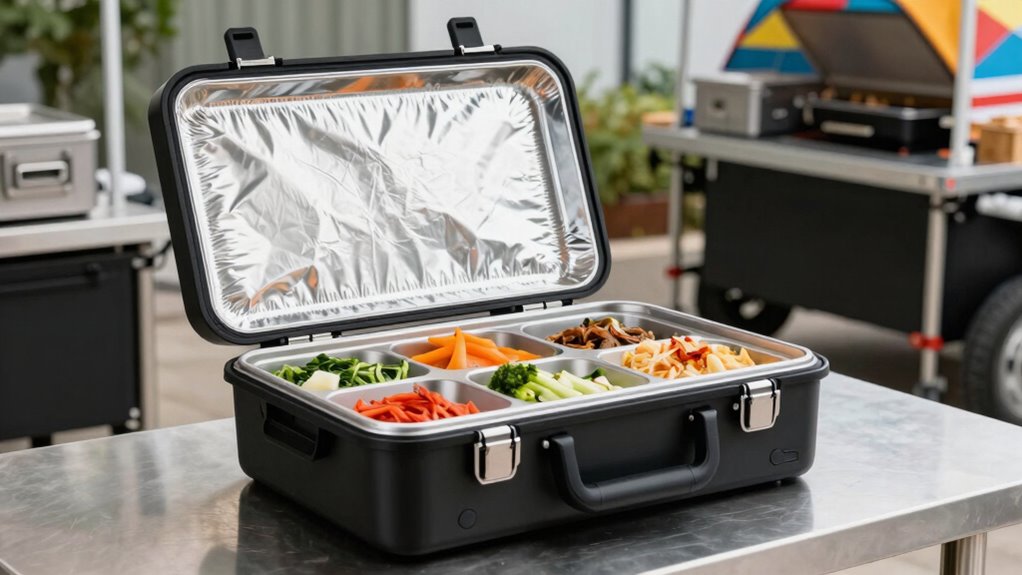 insulated food transport guides
