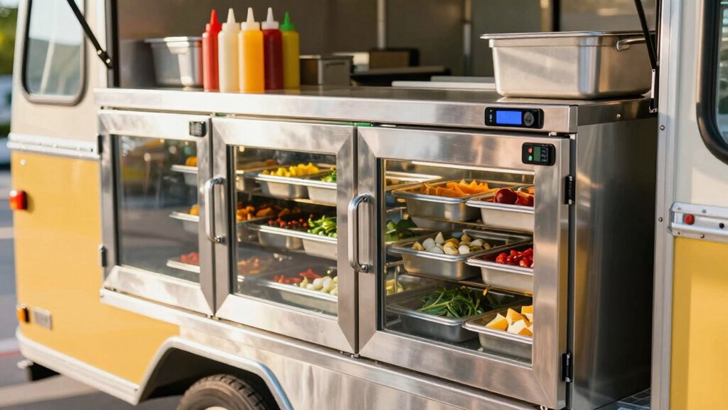 key factors for food truck cabinets