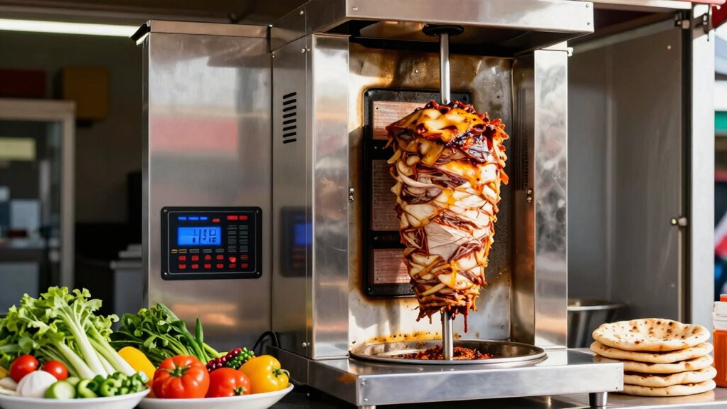 key factors for shawarma machines