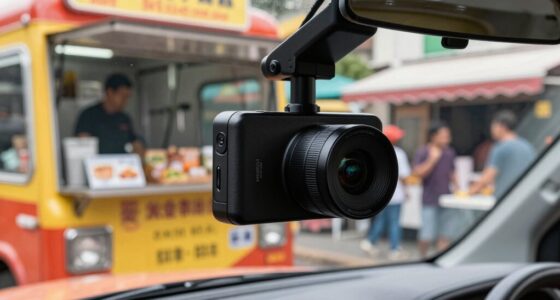 key features for food truck dash cams