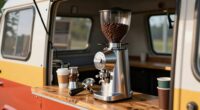 mobile coffee grinder selection
