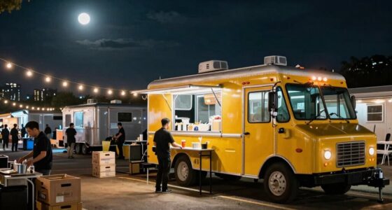nighttime event food arrangements