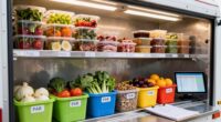 optimize food truck stock levels