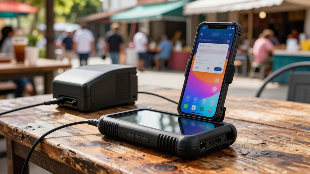 outdoor mobile pos reliability