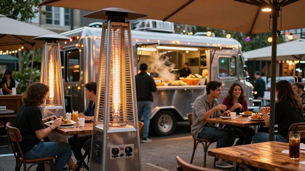 outdoor patio heating safety