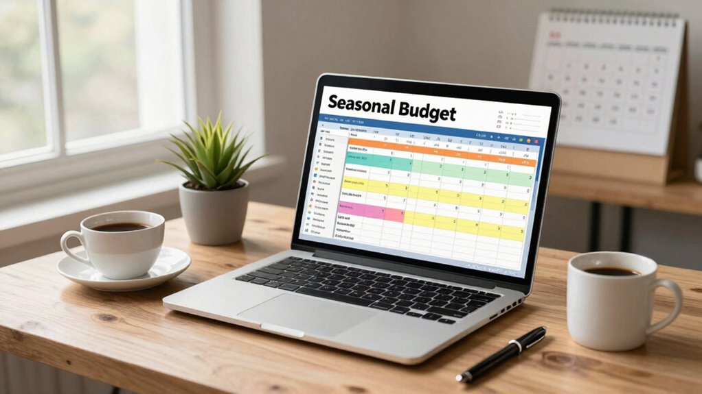 plan finances for slow seasons