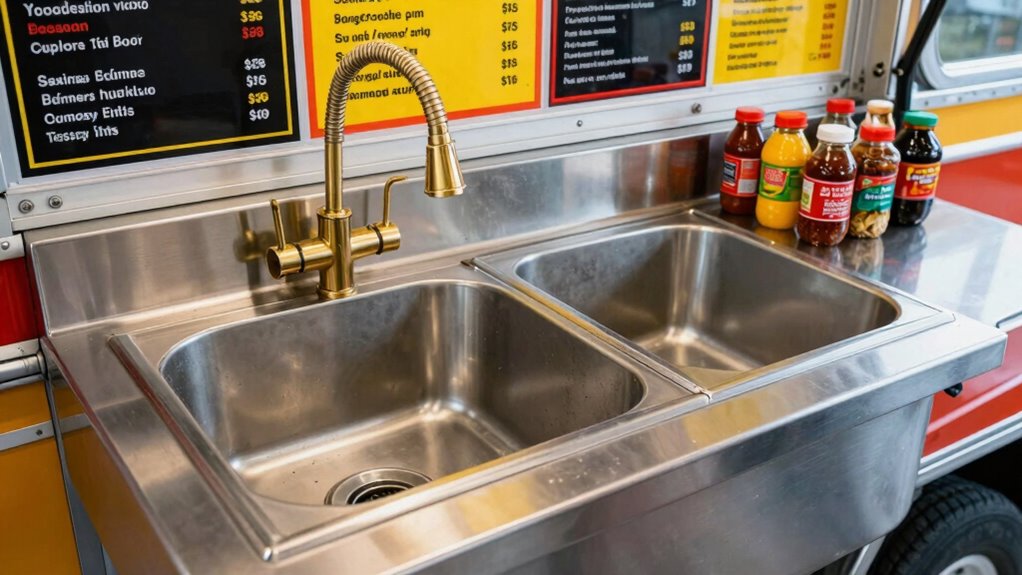 portable durable efficient sinks