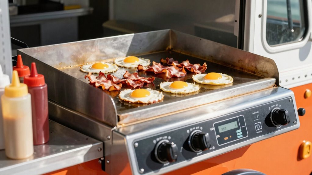 propane griddles for trucks