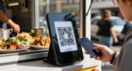qr code food truck ordering