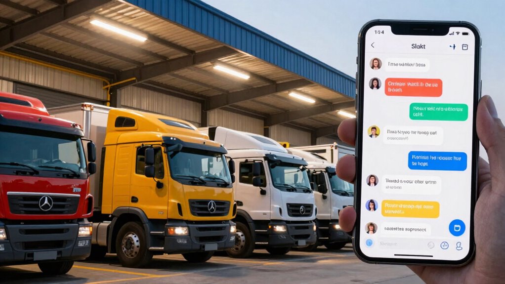 real time truck communication