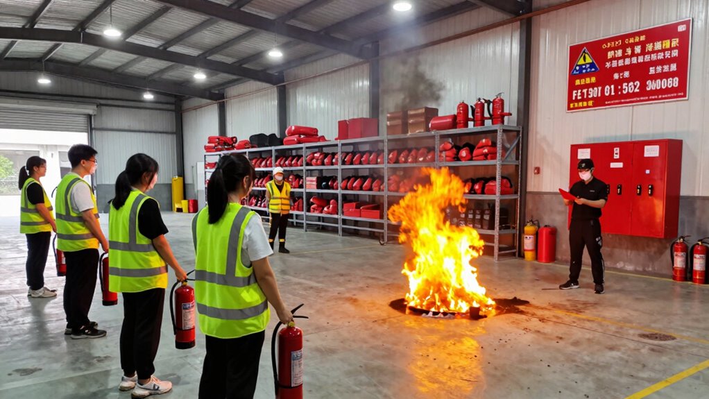 regular fire safety training