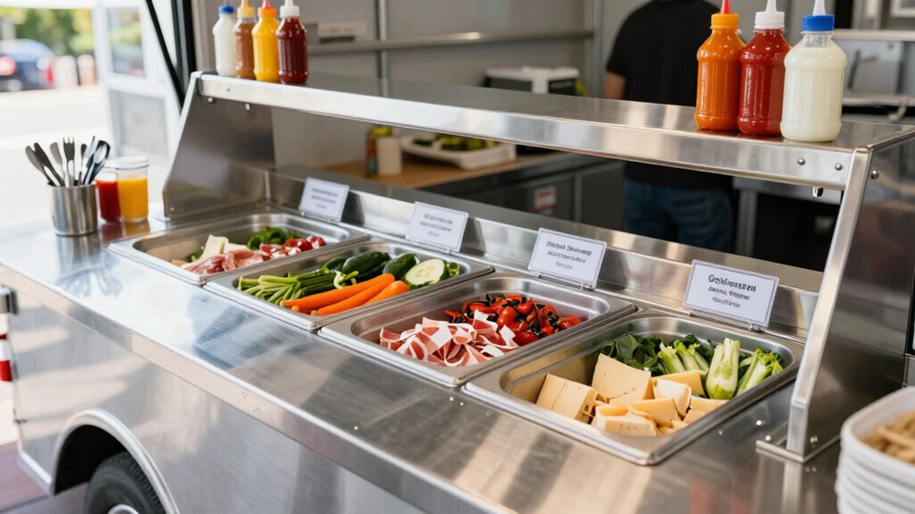 sandwich prep tables essentials