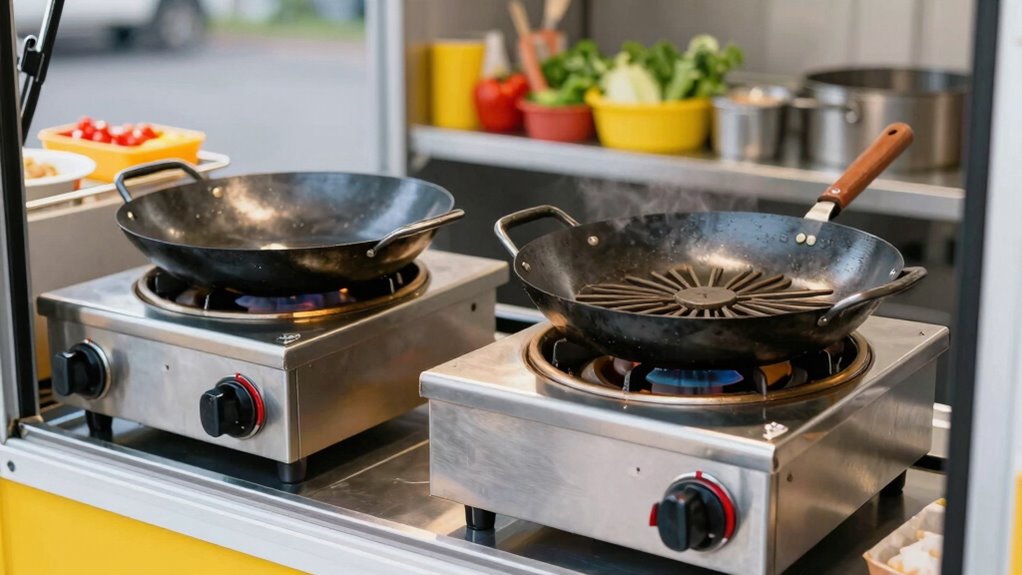 selecting compact wok ranges