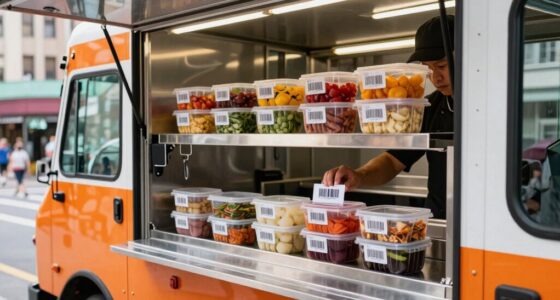 selecting food truck barcode systems