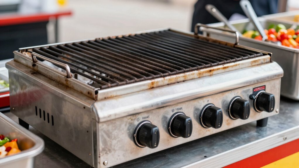 selecting food truck burner stoves