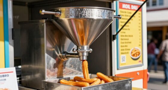 selecting ideal food truck churro machines