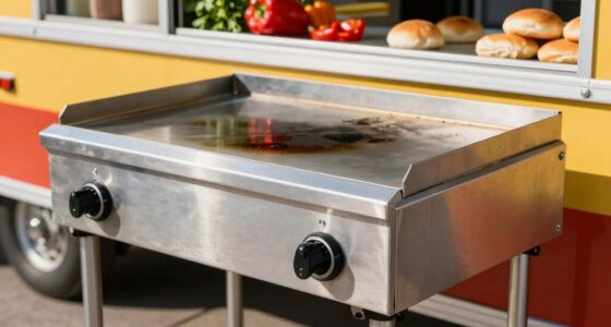 selecting ideal food truck griddles