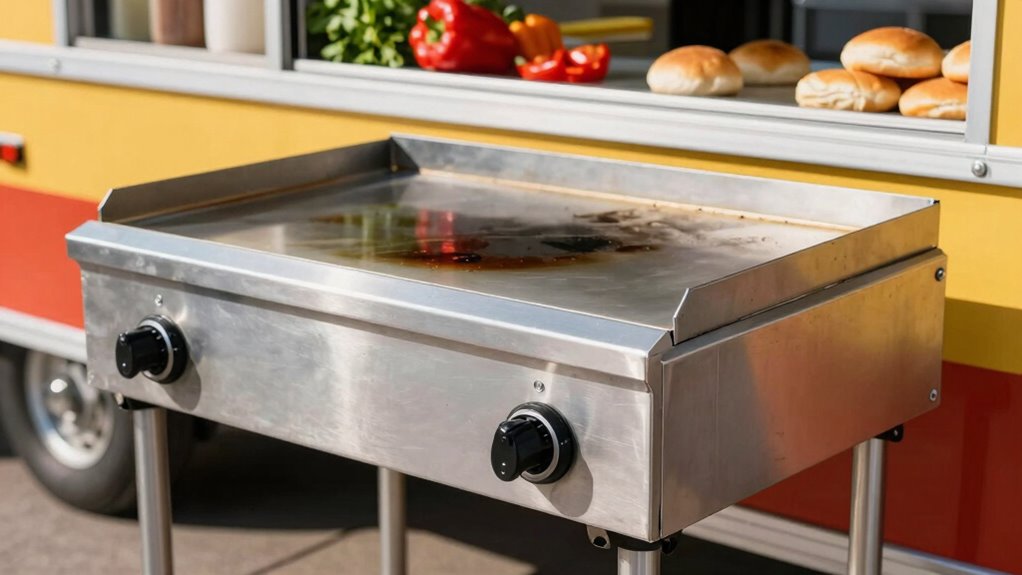 selecting ideal food truck griddles