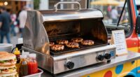 selecting ideal food truck grills