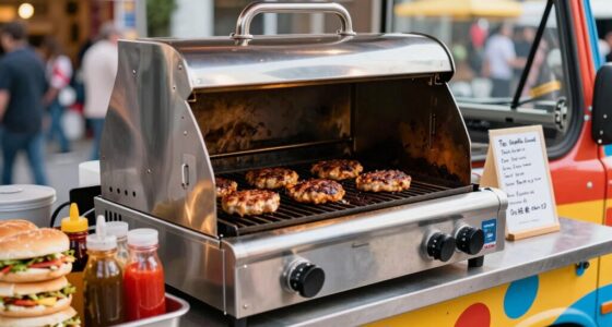 selecting ideal food truck grills