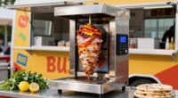 selecting suitable food truck gyro broilers