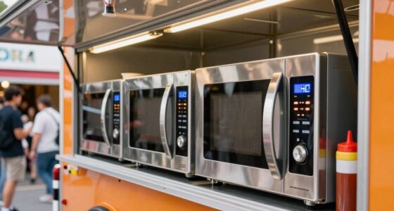 selecting suitable food truck microwaves