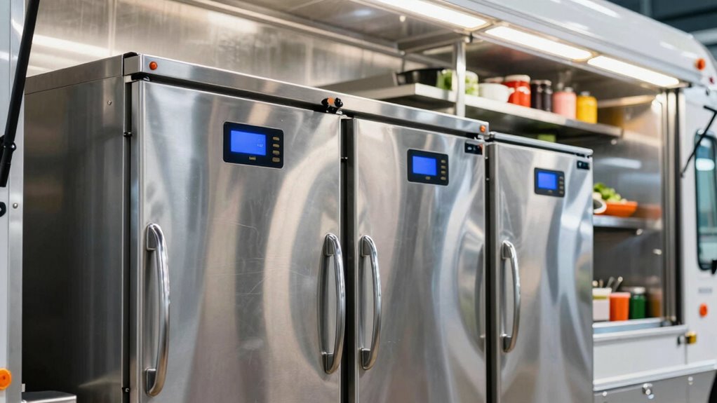 selecting suitable food truck refrigerators