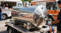 selecting suitable food truck tanks
