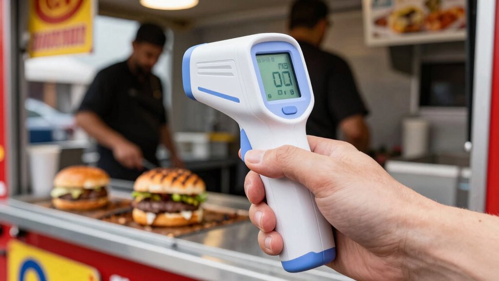 selecting suitable food truck thermometers