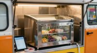 small food truck freezer comparison